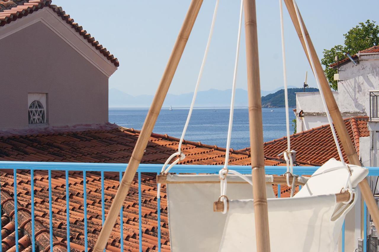 Capolavoro, Boutique Apartment With Unique Rooftop Skiathos Town Exterior photo