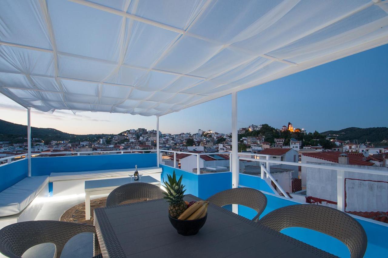 Capolavoro, Boutique Apartment With Unique Rooftop Skiathos Town Exterior photo