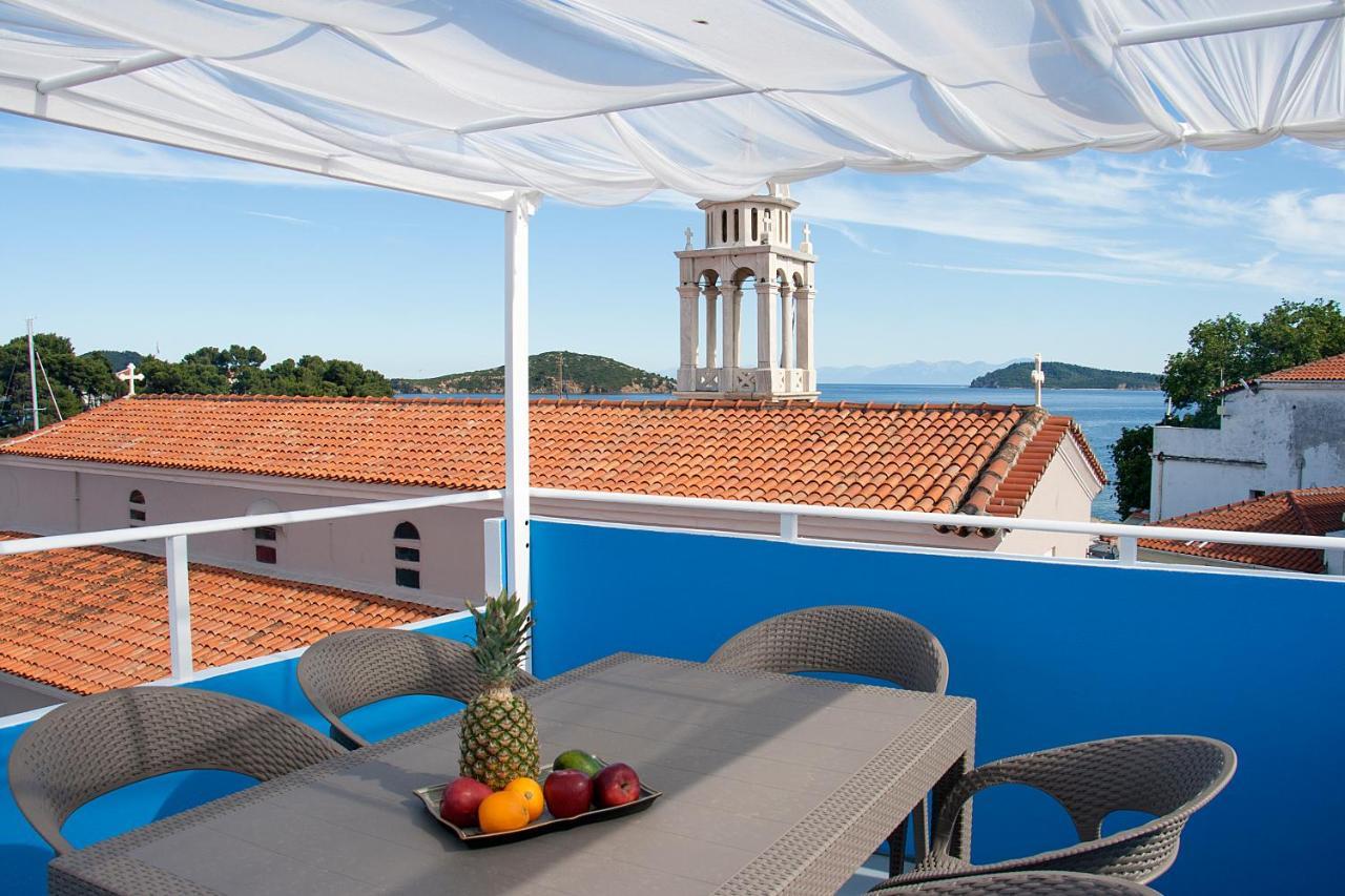 Capolavoro, Boutique Apartment With Unique Rooftop Skiathos Town Exterior photo