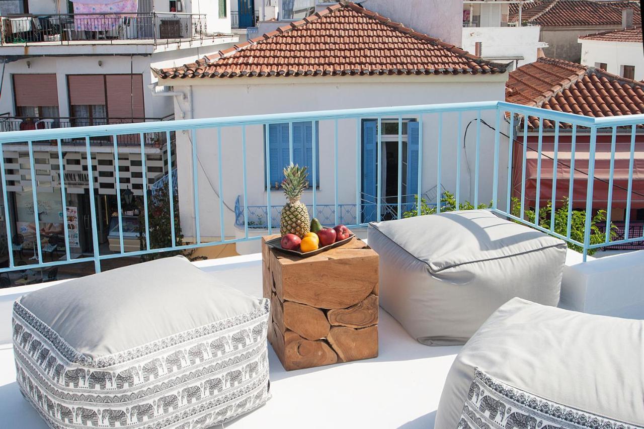 Capolavoro, Boutique Apartment With Unique Rooftop Skiathos Town Exterior photo