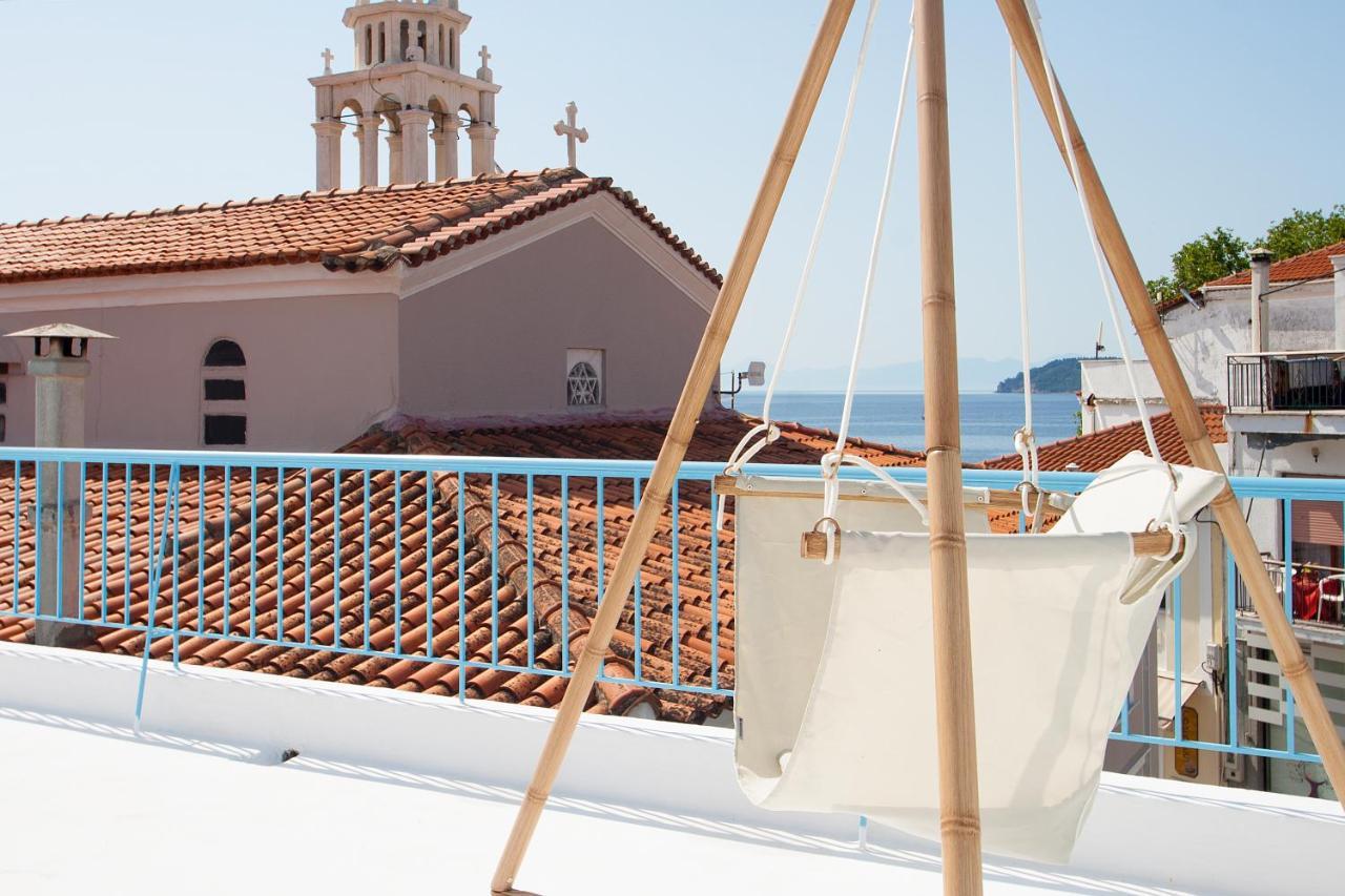 Capolavoro, Boutique Apartment With Unique Rooftop Skiathos Town Exterior photo