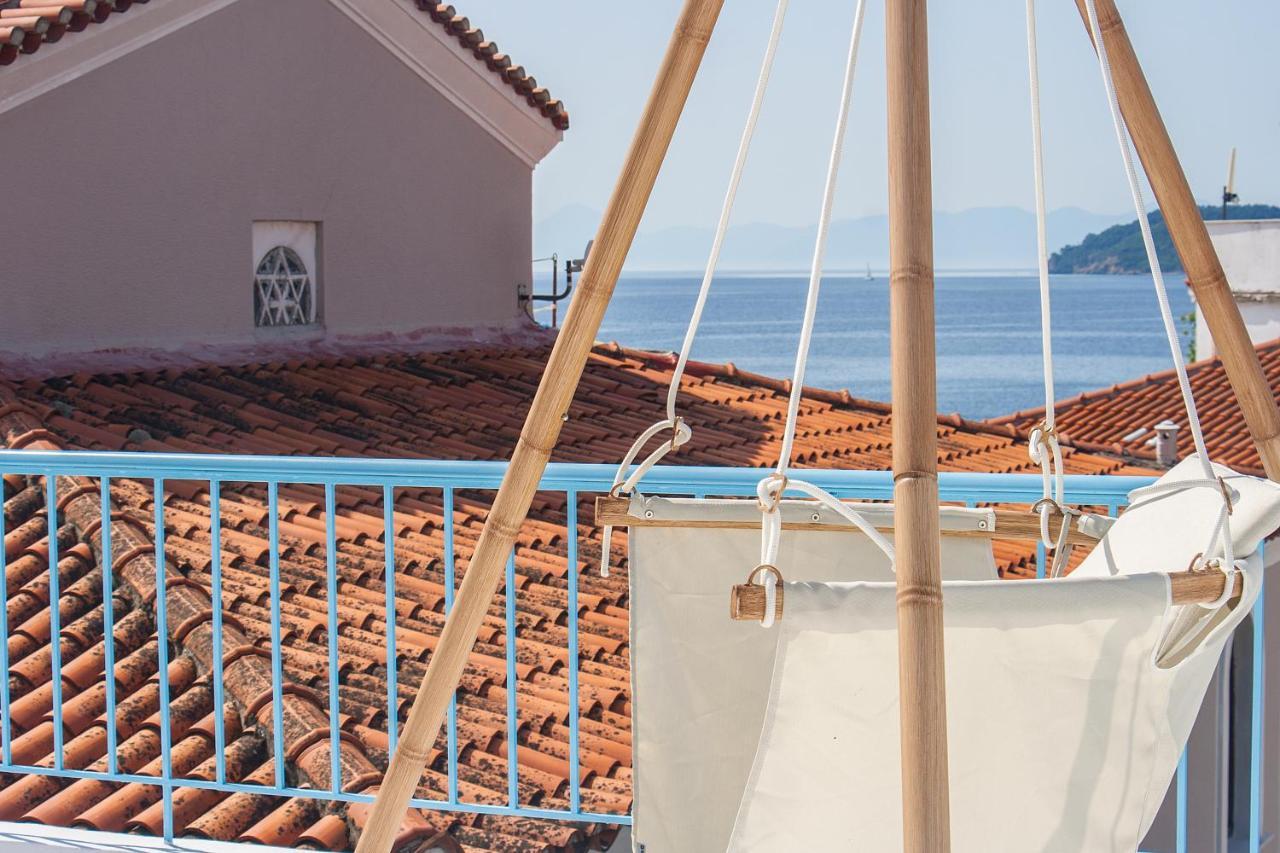 Capolavoro, Boutique Apartment With Unique Rooftop Skiathos Town Exterior photo