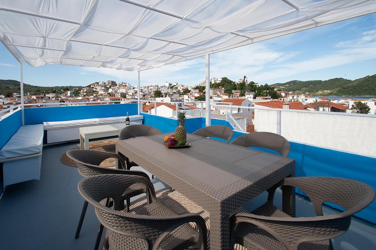 Capolavoro, Boutique Apartment With Unique Rooftop Skiathos Town Exterior photo