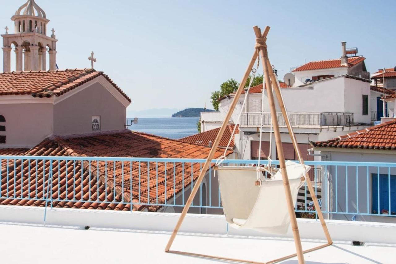 Capolavoro, Boutique Apartment With Unique Rooftop Skiathos Town Exterior photo