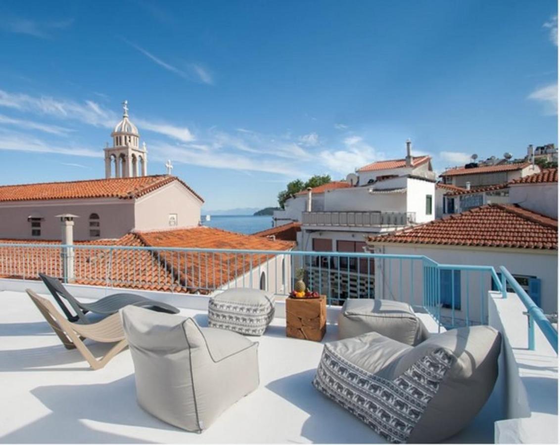 Capolavoro, Boutique Apartment With Unique Rooftop Skiathos Town Exterior photo
